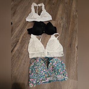 4 Lace Bralettes